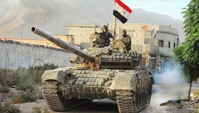 الجيش السوري يرد على الاعتداءات الإرهابية بقذائف مدفعية وصاروخية