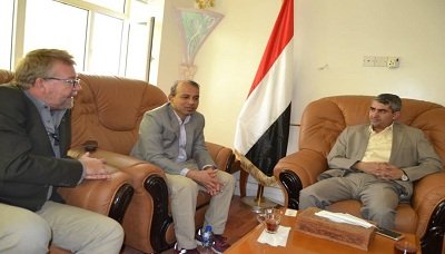 طاووس يلتقي المدير الإقليمي للشرق الأوسط وشمال أفريقيا لمنظمة أوكسفام