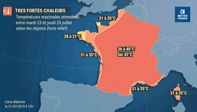 فرنسا تتأهب لموجة حر ثانية بعد شهر من تسجيل أعلى درجة حرارة في تاريخها
