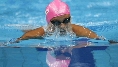 فريدة عثمان تهدي العرب أول ميدالية بمنافسات بطولة العالم للألعاب المائية