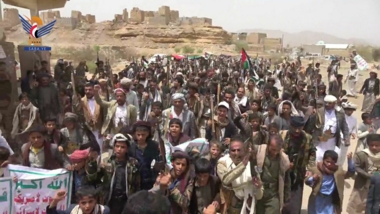 Marches in Jawf confirm progress of  fifth stage to victory for Gaza