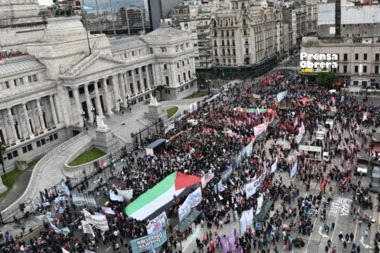 Massenproteste in der argentinischen Hauptstadt fordern ein Ende des Angriffs auf Gaza