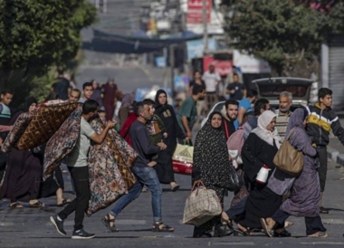 UN: 9% of Gaza people displaced last week