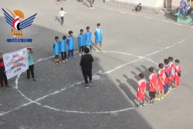Launch of “Al-Aqsa Flood” tournament for summer schools in Sana’a