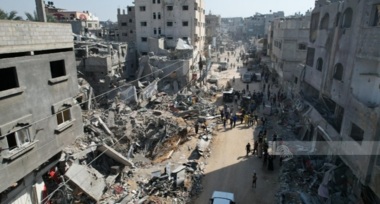 استشهاد عدد من الفلسطينيين وجرح عدد اخر في اليوم الـ201 من العدوان على غزة  