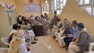 Distribution Marai honey to 200 injured by aggression in Sa'ada