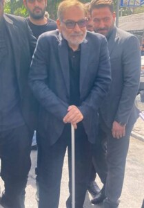 أول ظهور لشمخاني بعد العدوان الإسرائيلي خلال تشييع الشهداء في طهران