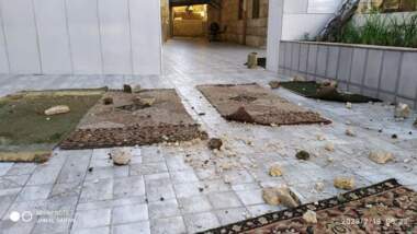  Zionist enemy attacks mosque in old city of Hebron