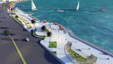 Corniche-Entwicklungsprojekt der Stadt Hodeidah. Markante Merkmale der Etablierung eines neuen touristischen Gesichts