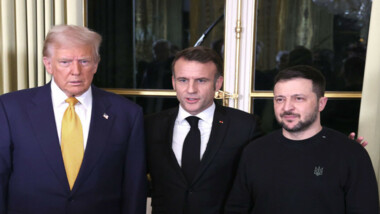Selensky: Ich habe die Einfrierung des ukrainischen Konflikts mit Trump und Macron besprochen