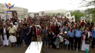 Marches in Lahj confirm progress of  fifth stage to victory for Gaza