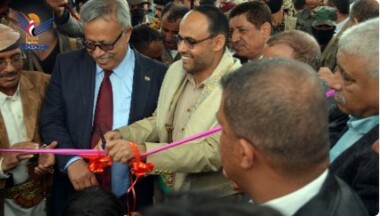 رئیس جمهور المشاط نمایشگاه و جشنواره بازاریابی قهوه یمنی را در  پایتخت صنعا افتتاح کرد