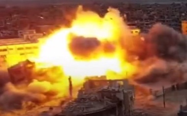 UN spokesman: International humanitarian law prohibits Zionist occupation army from bombing water tank in Rafah