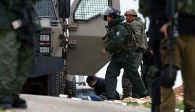 Der zionistische Feind verhaftet 15 Palästinenser aus verschiedenen Gebieten des Westjordanlandes