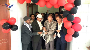 Opening art exhibition at Applied Sciences College in Ibb University