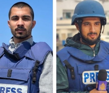 Number of martyred journalists in Gaza rises to 165 after Ismail al-Ghoul & Rami al-Rifai martyrdom