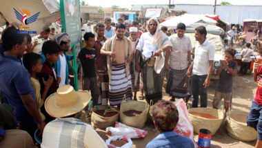 Opening of central market in Al-Munira District, Hodeida Governorate
