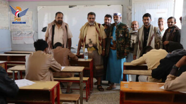 محافظ البيضاء يتفقد اختبارات الشهادة الثانوية العامة في مكيراس