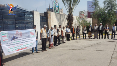 National Program organizes solidarity stand with Palestinian prisoners