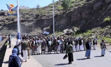 Un spectacle populaire à Miswarahd ans la campagne (Reef) Ibb