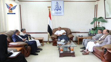 Al-Hamali rencontre le chef de l'Organisation yéménite-palestinienne pour le développement