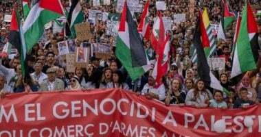 Spain: Protesters protest to prevent Zionist teams from participating in sports competitions
