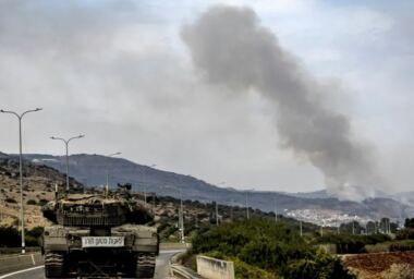 Lebanese resistance targets military barracks of Zionist enemy in southern Lebanon