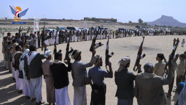 أبناء عزلتي آل عقاب والصحن في صعدة يعلنون النفير العام إسناداً لغزة