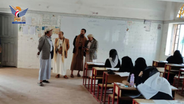 High school exams in Al Mahwit