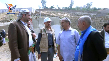Übergabe eines Projekts im Bereich Straßenbau an die Durchführungsorganisation in Al Mahwit