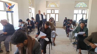 تدشين اختبارات الفصل الثاني في كلية العلوم الإنسانية في شبام كوكبان بالمحويت