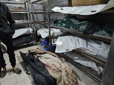 استشهاد تسعة فلسطينيين في مجزرة جديدة للعدو الصهيوني وسط قطاع غزة