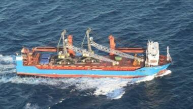 Zwei Menschen werden vermisst, nachdem ein russisches Frachtschiff im Mittelmeer gesunken ist