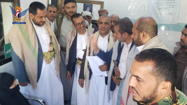 تفقد مستوى الانضباط الوظيفي عقب إجازة عيد الأضحى بمحافظة صنعاء