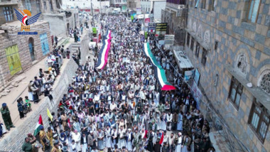 مردم محویت در 71 راهپیمایی گردهم آمدند تا پایداری خود را در برابر تشدید تنش آمریکا و اسرائیل تایید کنند