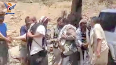 Visita a los guardias del frente Mujaisha en Taiz