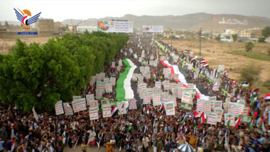 Massenkundgebung in Saada zum Gedenken an den Internationalen Quds-Tag