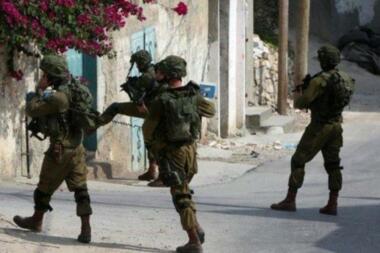 العدو الصهيوني يقتحم بير نبالا غرب القدس