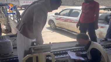 هيئة المواصفات  تنفذ نزولا ميدانيا للتفتيش على محطات  الغاز في إب 