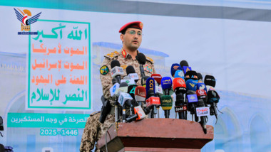 القوات المسلحة تستهدف هدفا حيويا للعدو الإسرائيلي في حيفا المحتلة بصاروخ فرط صوتي