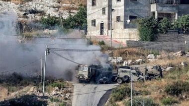 Armed clashes erupt between Palestinian resistance, enemy forces in Kfardan
