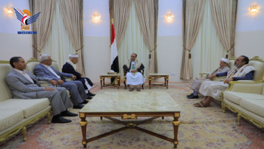Le Président Al-Mashat rencontre le Président et les membres du Conseil supérieur de la magistrature