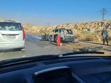 2 martyrs in Zionist raid on vehicle near Lebanese-Syrian border