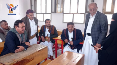 أمين العاصمة يفتتح ثلاثة فصول بمدرسة حنيش في شعوب