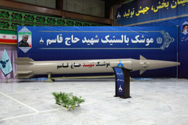 Sharif:  Revolutionary Guards will receive martyr Qassem Soleimani ballistic missiles soon