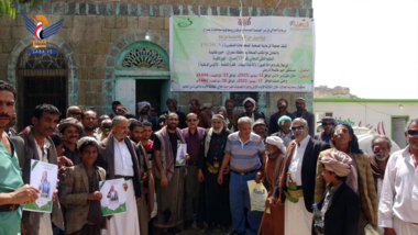 Durchführung von 152 Einsätzen im kostenlosen Camps für Augenheilkunde im Bezirk Habour Zalima in Amran