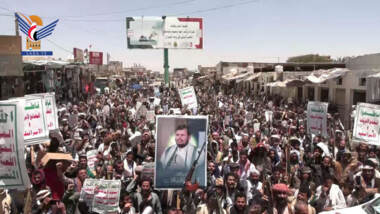مسيرات حاشدة في الجوف تحت شعار 
