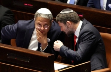 Axios: Biden administration considered imposing sanctions on Ben Gvir & Smotrich