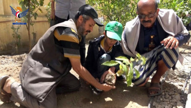 Launching various seedlings distribution to number of summer schools in Al-Bayda