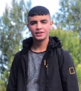 Funeral of Palestinian martyr Yamen Asfou
